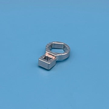 Alternate angle of the 27mm VW & Audi fuel pressure sensor crowfoot tool, showing the detent 3/8 drive square.
